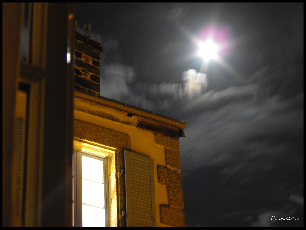 Fonds d'cran Nature Ciel - Nuages Nuit d'Hiver