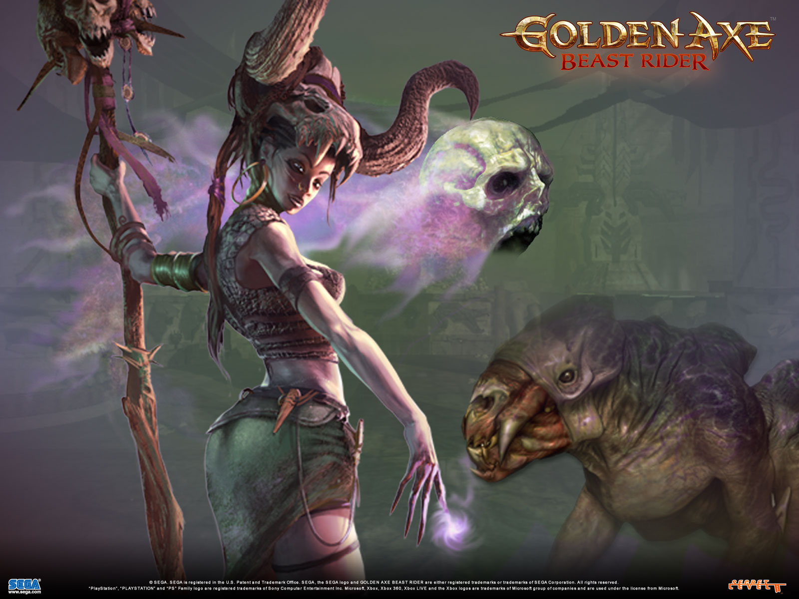 Wallpapers Video Games Golden Axe - Beast Rider 