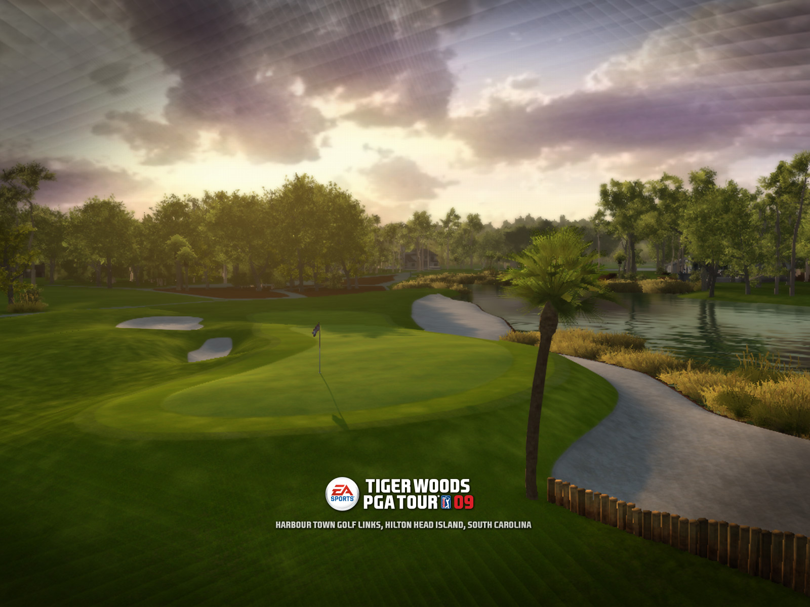 Fonds d'cran Jeux Vido Tiger Woods PGA Tour 09 