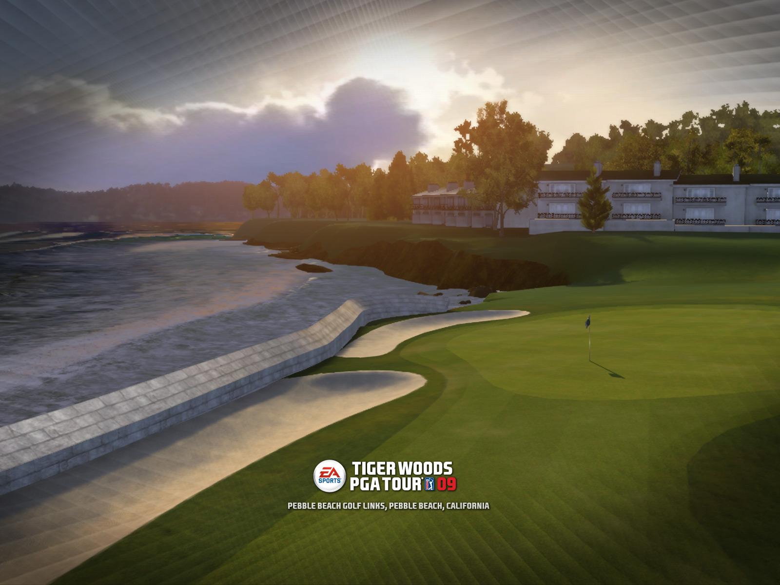 Fonds d'cran Jeux Vido Tiger Woods PGA Tour 09 