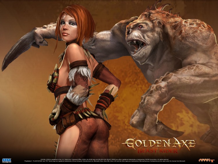 Fonds d'cran Jeux Vido Golden Axe - Beast Rider Wallpaper N215826