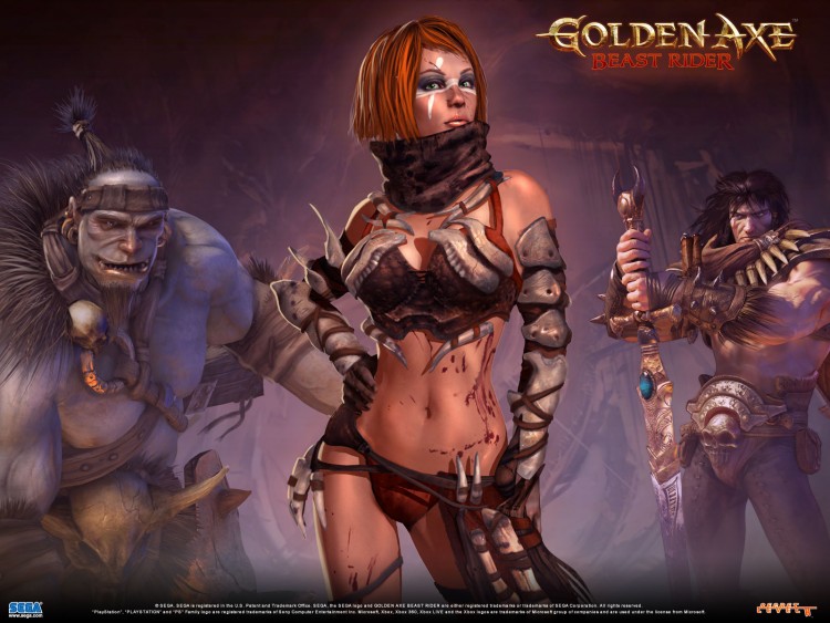 Fonds d'cran Jeux Vido Golden Axe - Beast Rider Wallpaper N215828