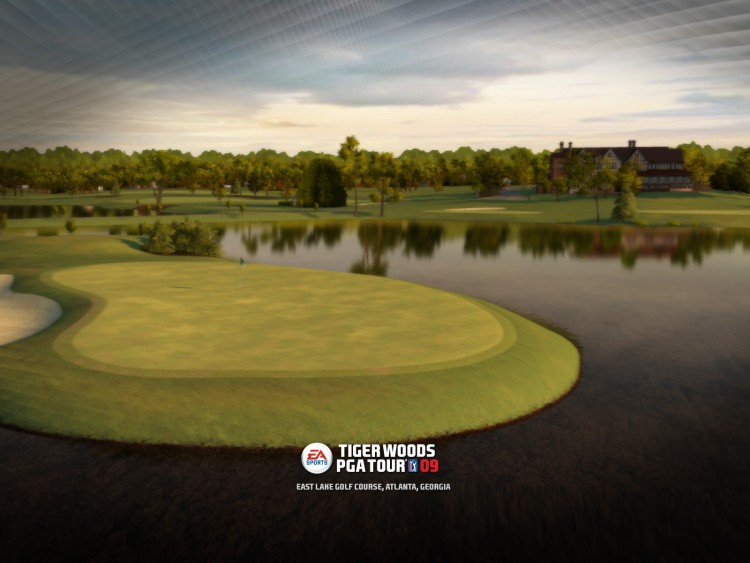 Fonds d'cran Jeux Vido Tiger Woods PGA Tour 09 Wallpaper N215845