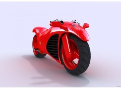 Fonds d'cran Motos Ferrari Bike Concept