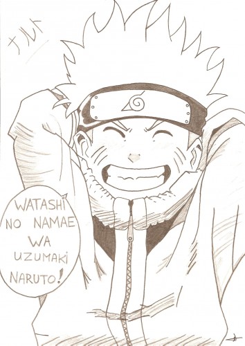 Wallpapers Art - Pencil Manga - Naruto Naruto