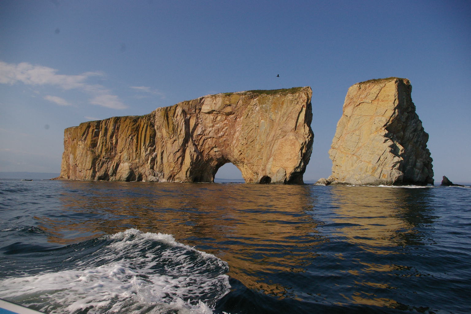 Fonds d'cran Voyages : Amrique du nord Canada > Qubec le rocher perc  Perc