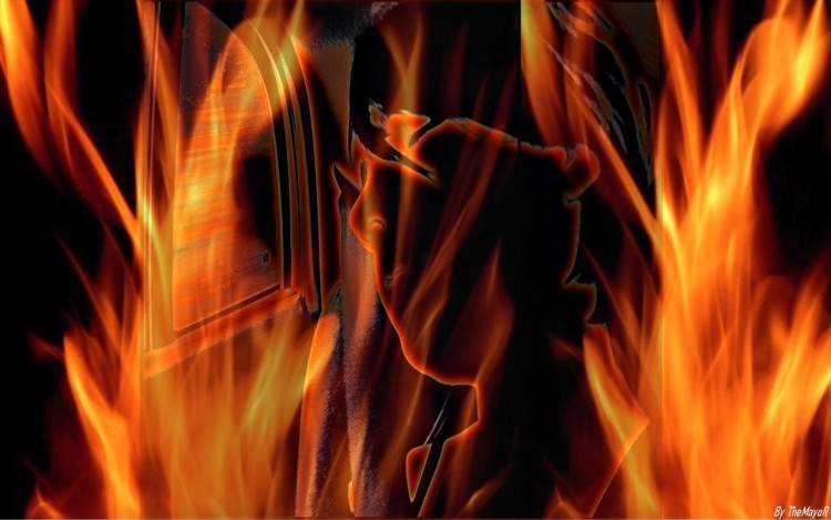 Wallpapers Digital Art Body Art Flammes