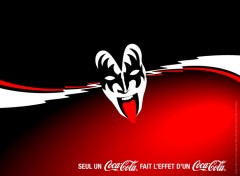 Fonds d'cran Grandes marques et publicit coca cola KISS