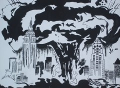 Fonds d'cran Art - Peinture L'explosion de New-York