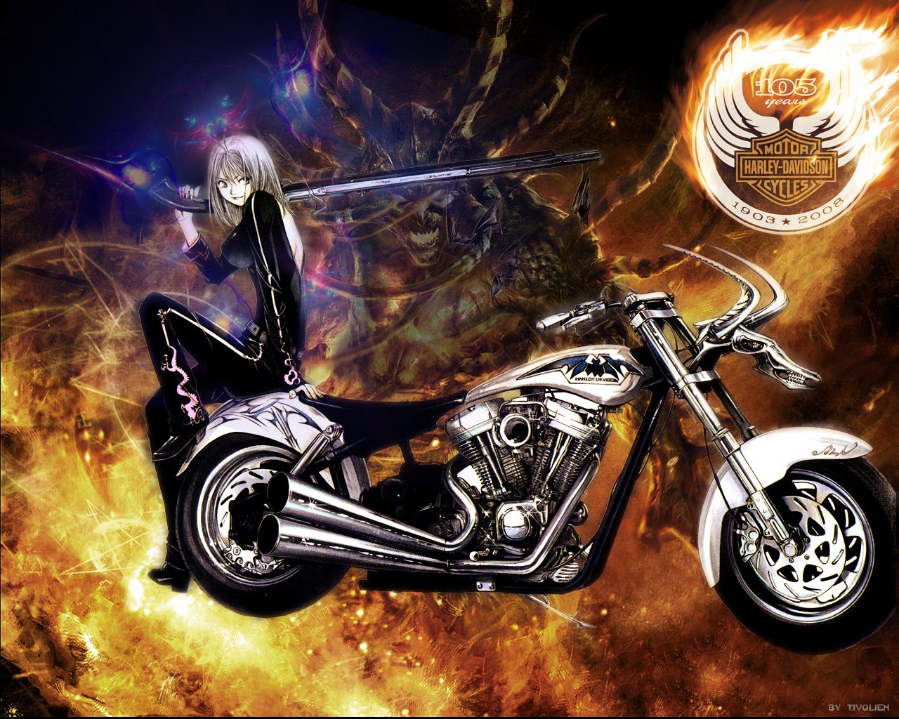 Wallpapers Motorbikes Harley Davidson 150 ans Harley Davidson