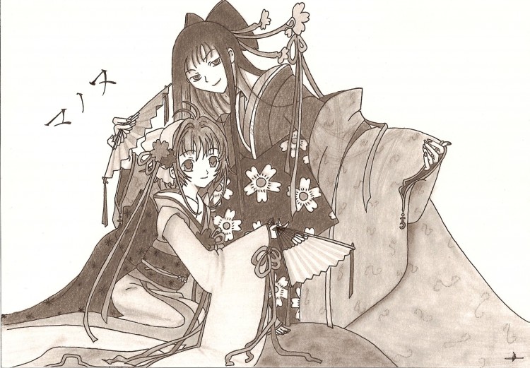 Fonds d'cran Art - Crayon Manga - XXXHolic Yuko