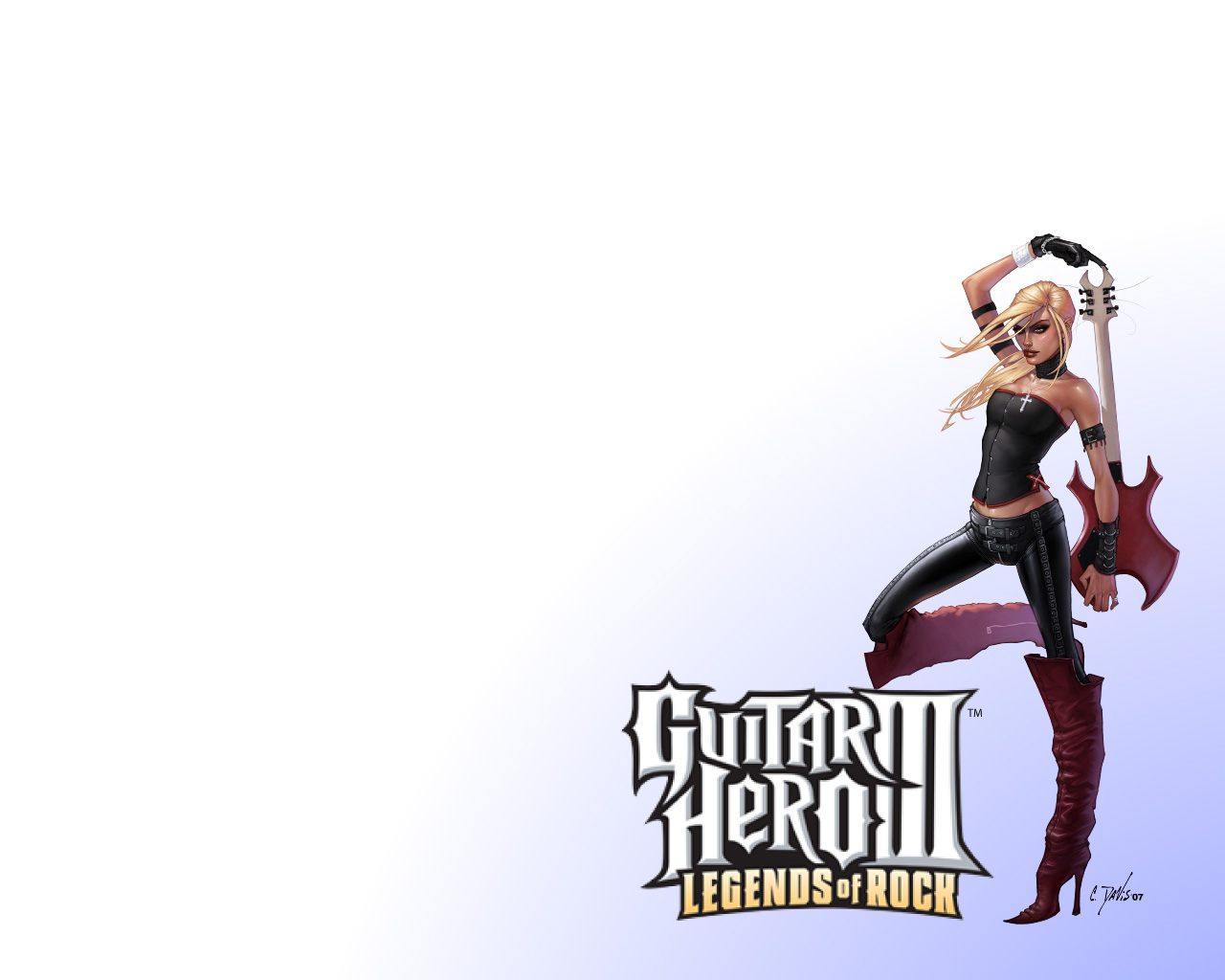 Fonds d'cran Jeux Vido Guitar Hero 3 - Legends of Rock 