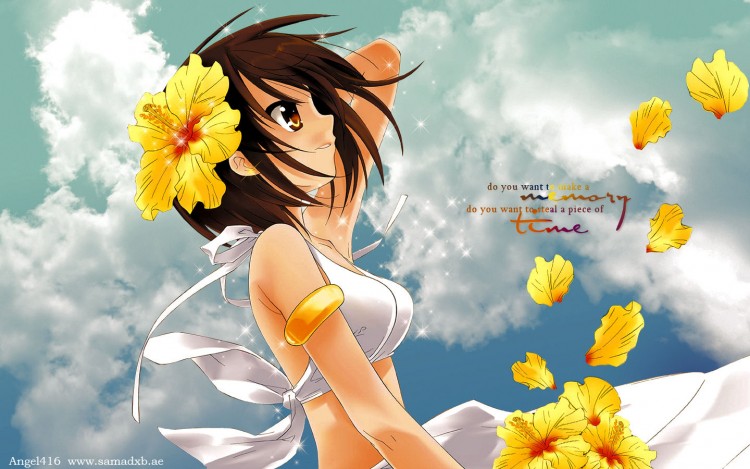 Fonds d'cran Manga Suzumiya Haruhi No Yuutsu haruhi hime