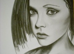 Wallpapers Art - Pencil Christina RICCI