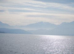 Wallpapers Nature Le lac avec les montagnes recouverte de neige