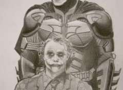 Fonds d'cran Art - Crayon Dark Knight