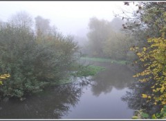 Fonds d'cran Nature Brumes d'automne en Picardie