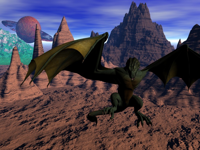 Wallpapers Fantasy and Science Fiction Creatures : Dragons dragon