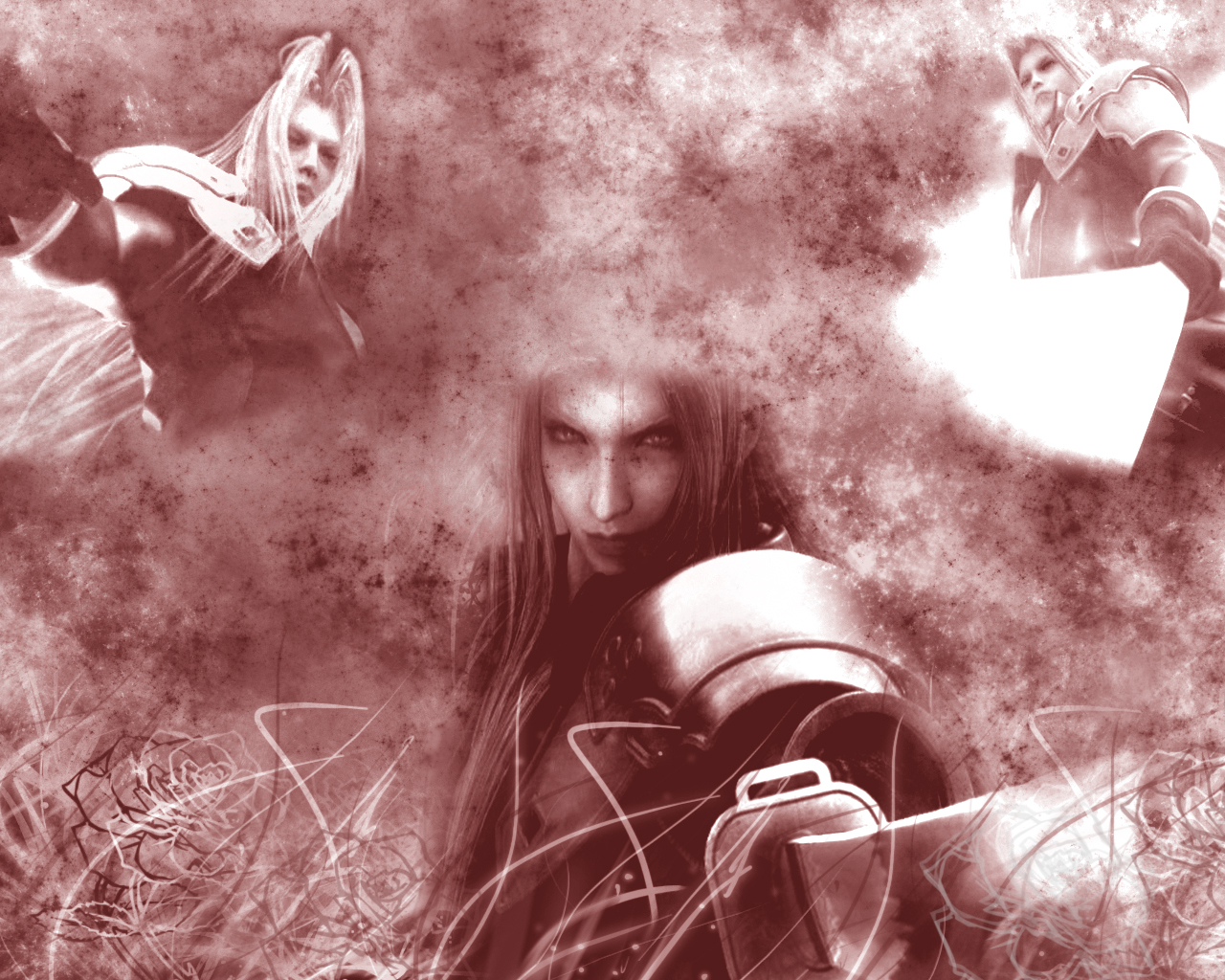 Wallpapers Video Games Final Fantasy Advent Children sephiroth1