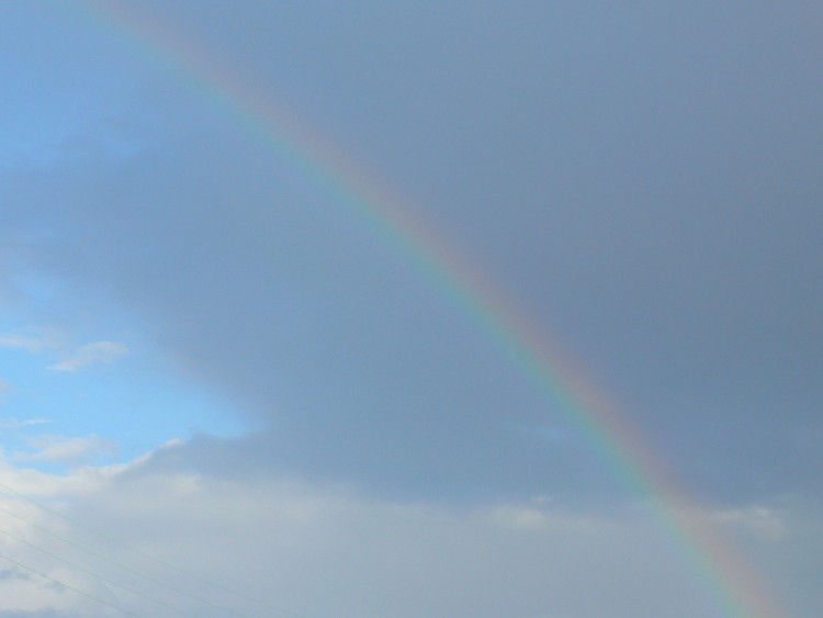 Wallpapers Nature Rainbows Arc dans le ciel de Melun