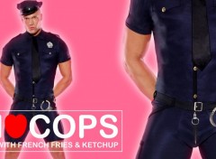 Fonds d'cran Erotic Art I love cops...