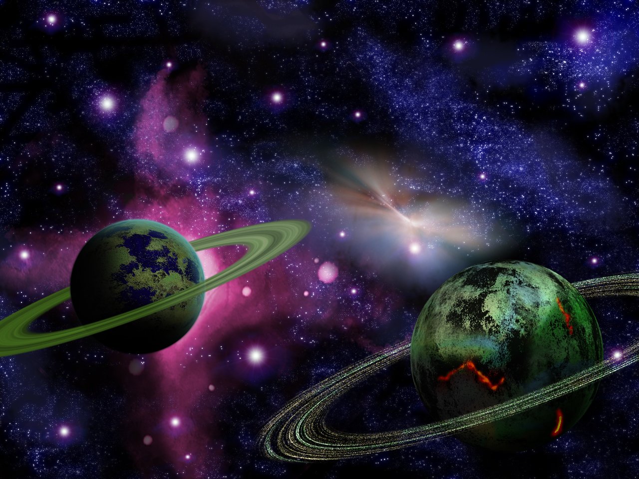 Wallpapers Digital Art Space - Universe Far away