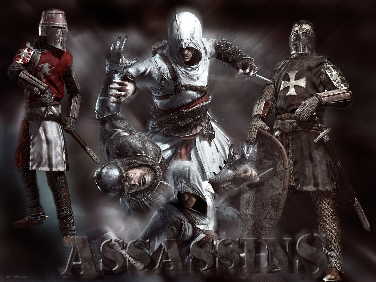 Fonds d'cran Jeux Vido Assassin's Creed wall-assassin creed-1280-1024