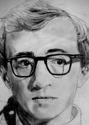 Fonds d'cran Art - Crayon Portraits Woody Allen