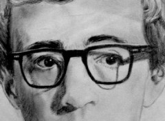 Fonds d'cran Art - Crayon Woody Allen