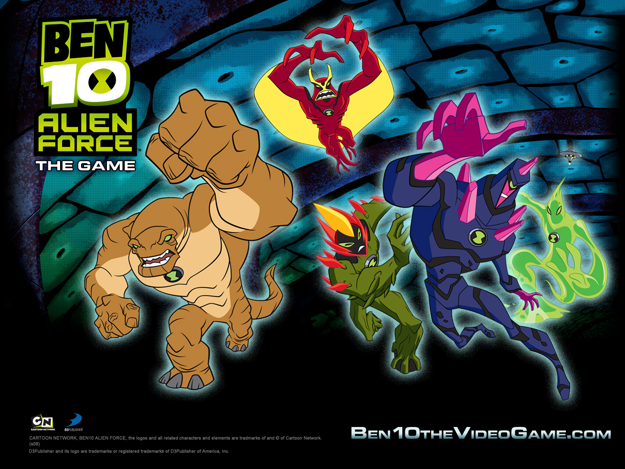 Fonds d'cran Jeux Vido Ben 10 - Alien Force 