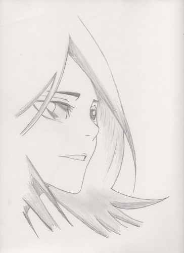 Fonds d'cran Art - Crayon Manga - Bleach Rukia!