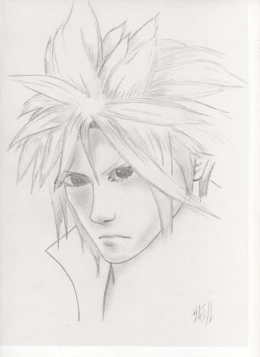 Fonds d'cran Art - Crayon Manga - Final Fantasy Wallpaper N218206