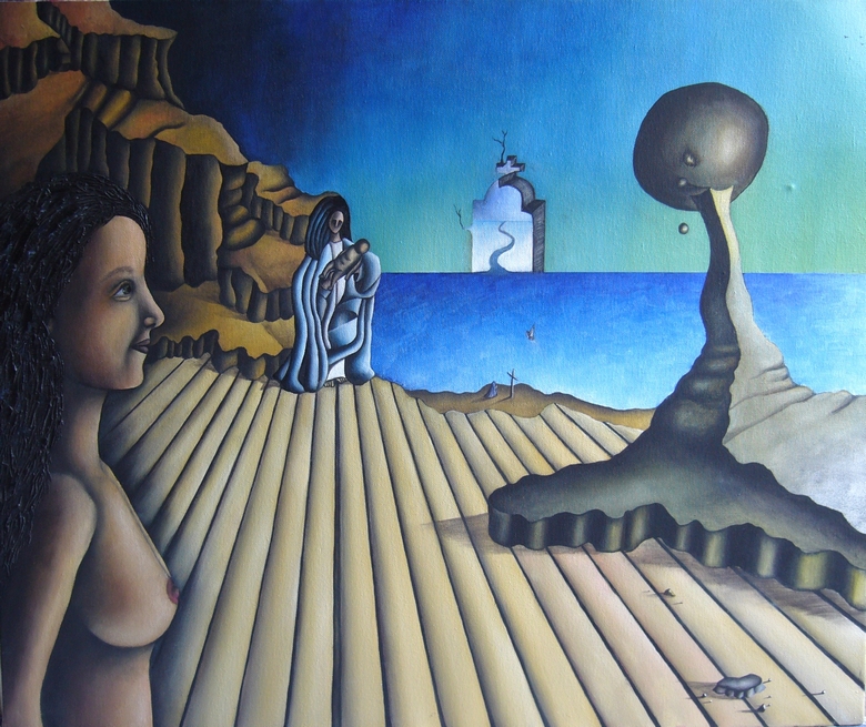 Wallpapers Art - Painting Surrealism - Symbolism - Onirism Le Passage ultime