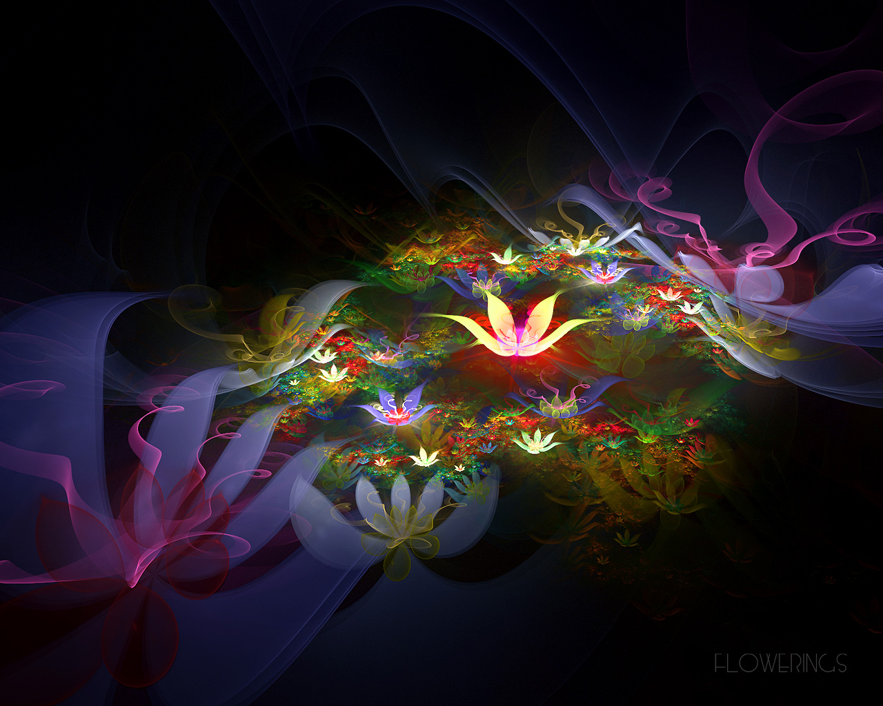 Wallpapers Digital Art Fractals, Kaleidoscope 