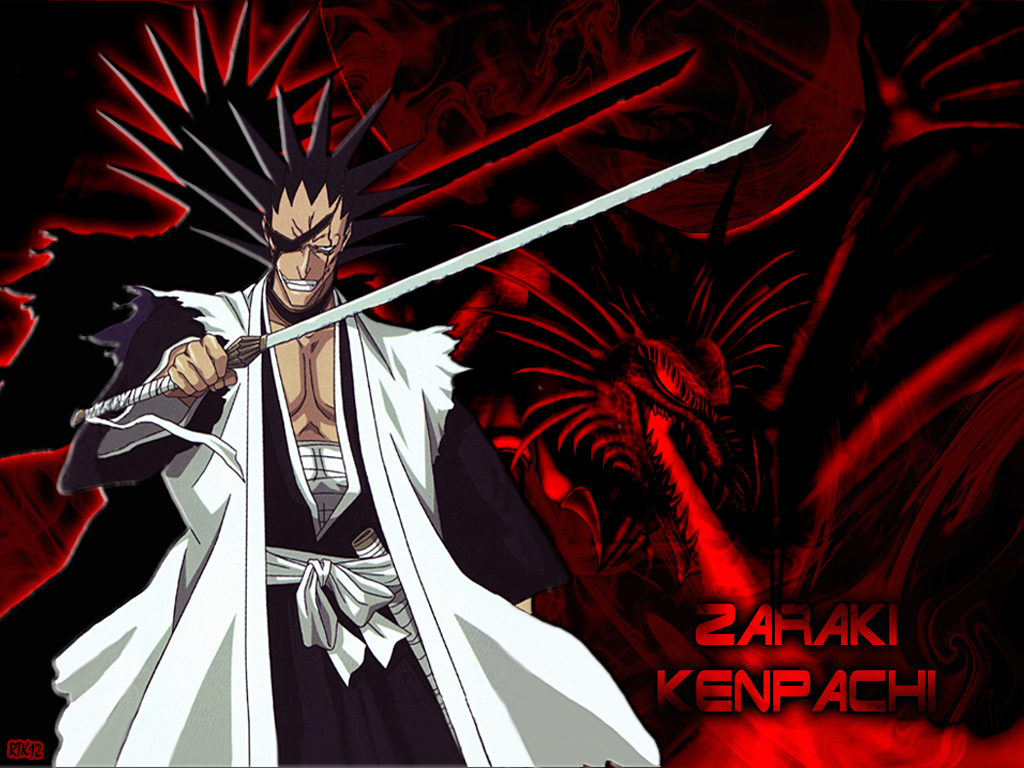 Wallpapers Manga Bleach Bleach - Zaraki Kenpachi