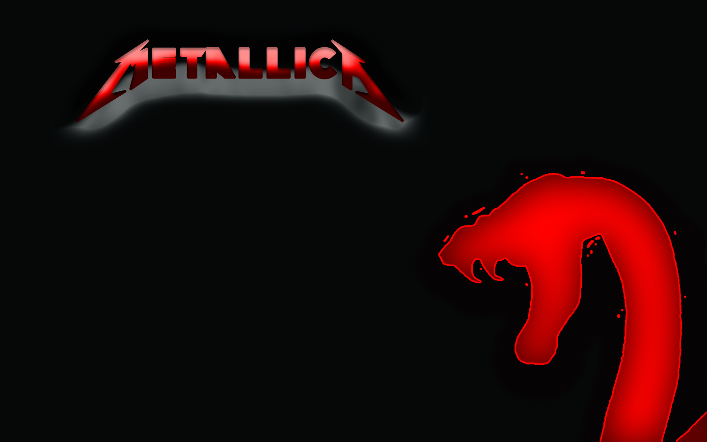 Wallpapers Music Metallica Snakallica