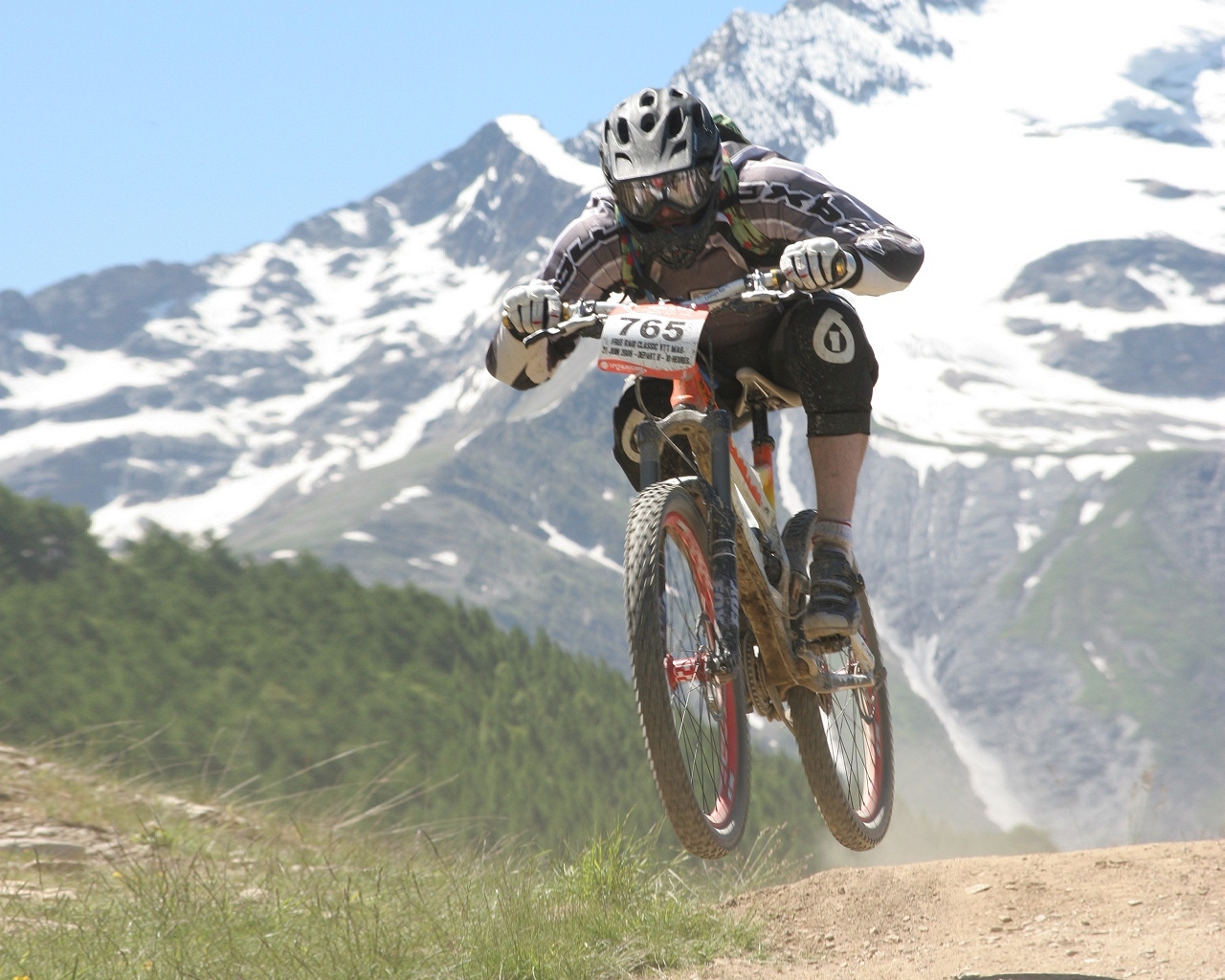 Wallpapers Sports - Leisures VTT DH Diable aux 2 Alpes 2008