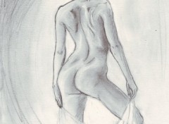 Fonds d'cran Erotic Art nue dos