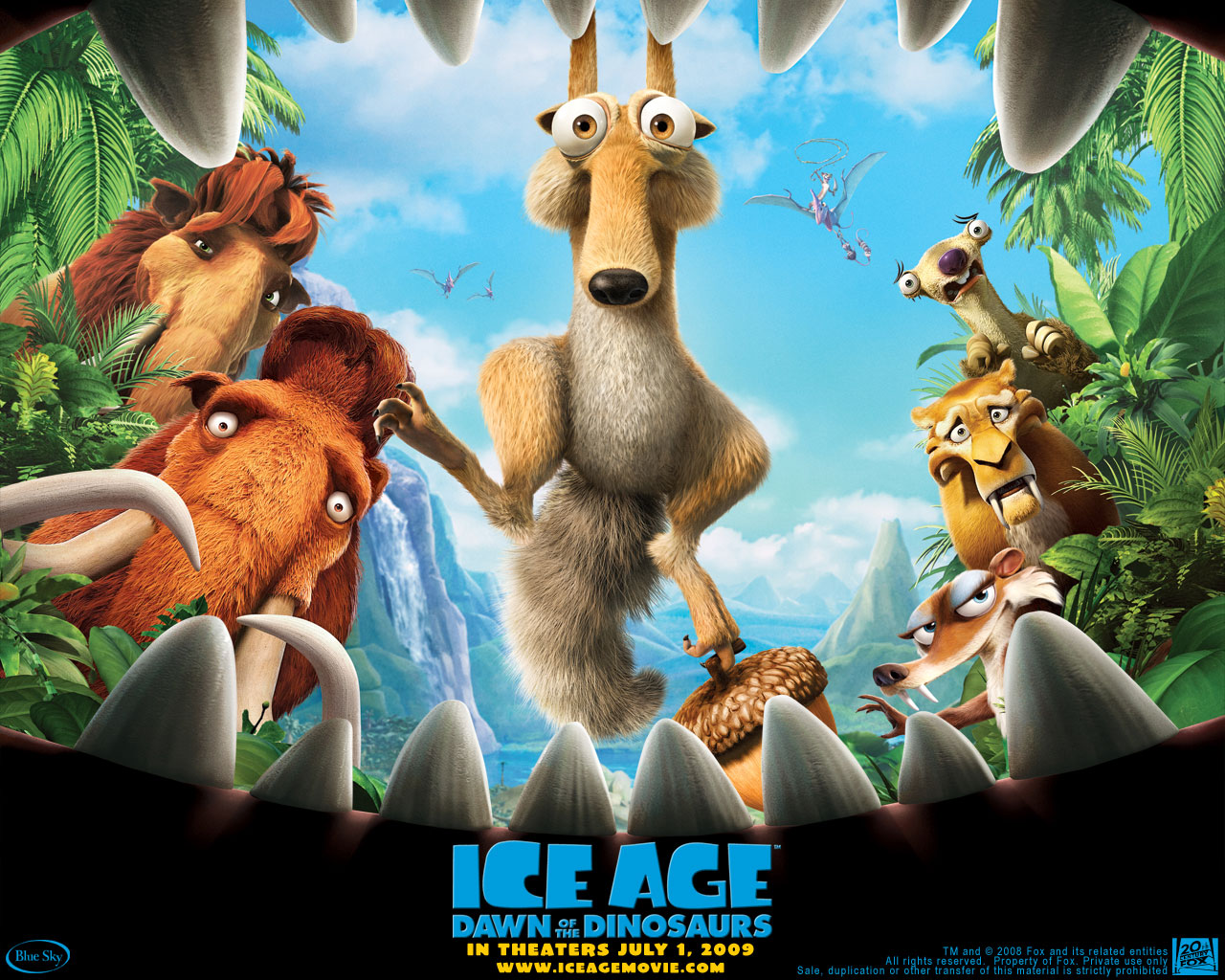 Wallpapers Cartoons Ice Age 3 