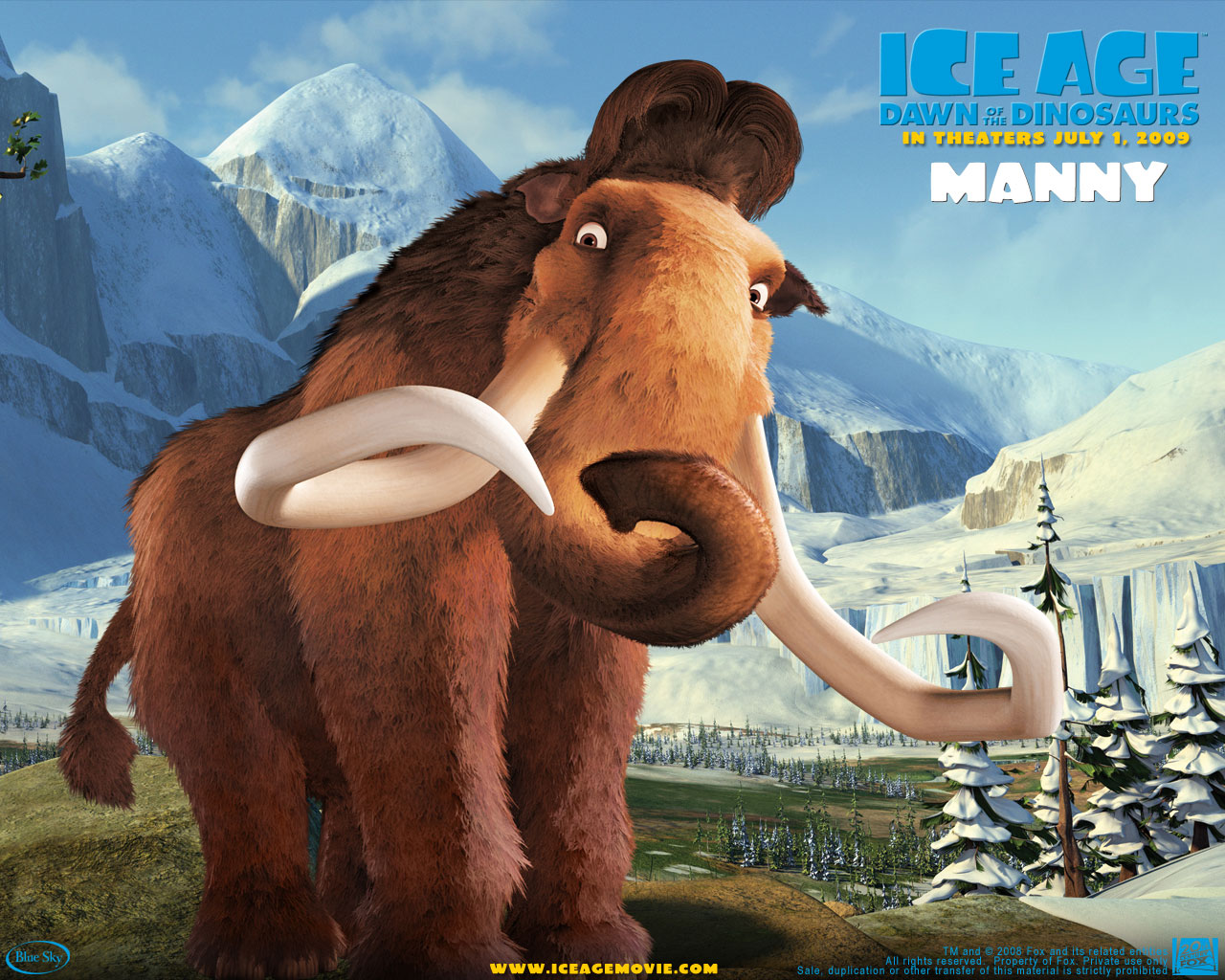 Wallpapers Cartoons Ice Age 3 