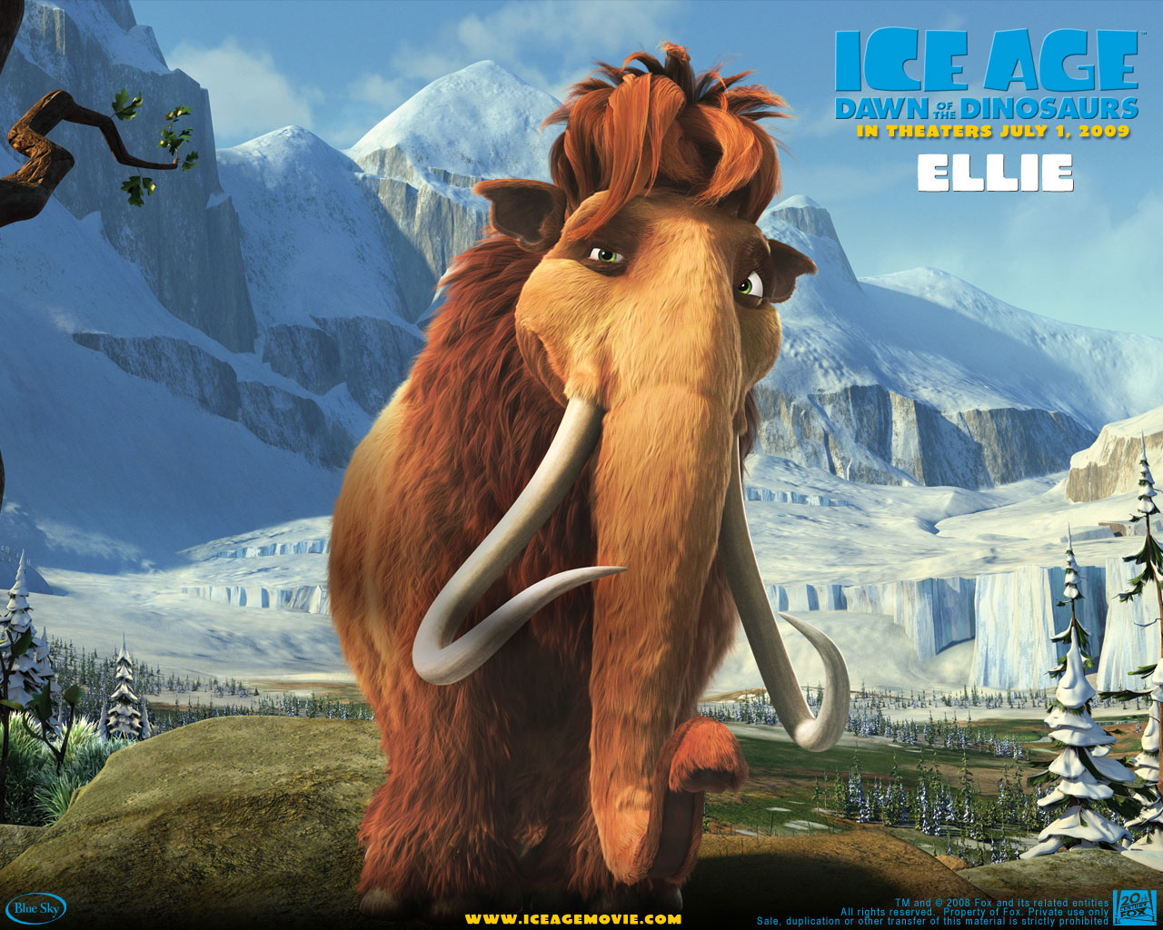 Wallpapers Cartoons Ice Age 3 