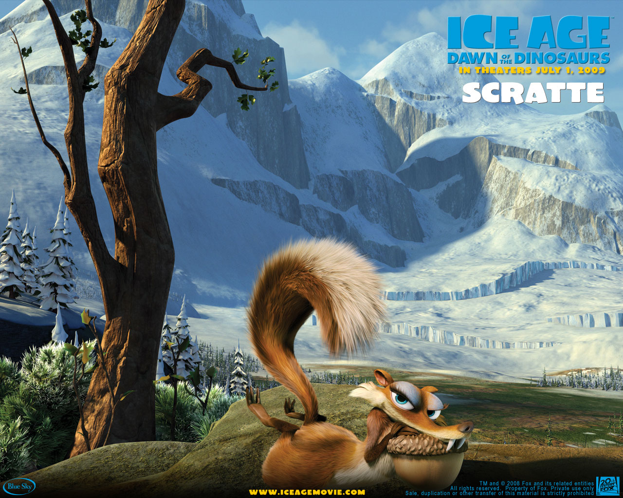 Wallpapers Cartoons Ice Age 3 