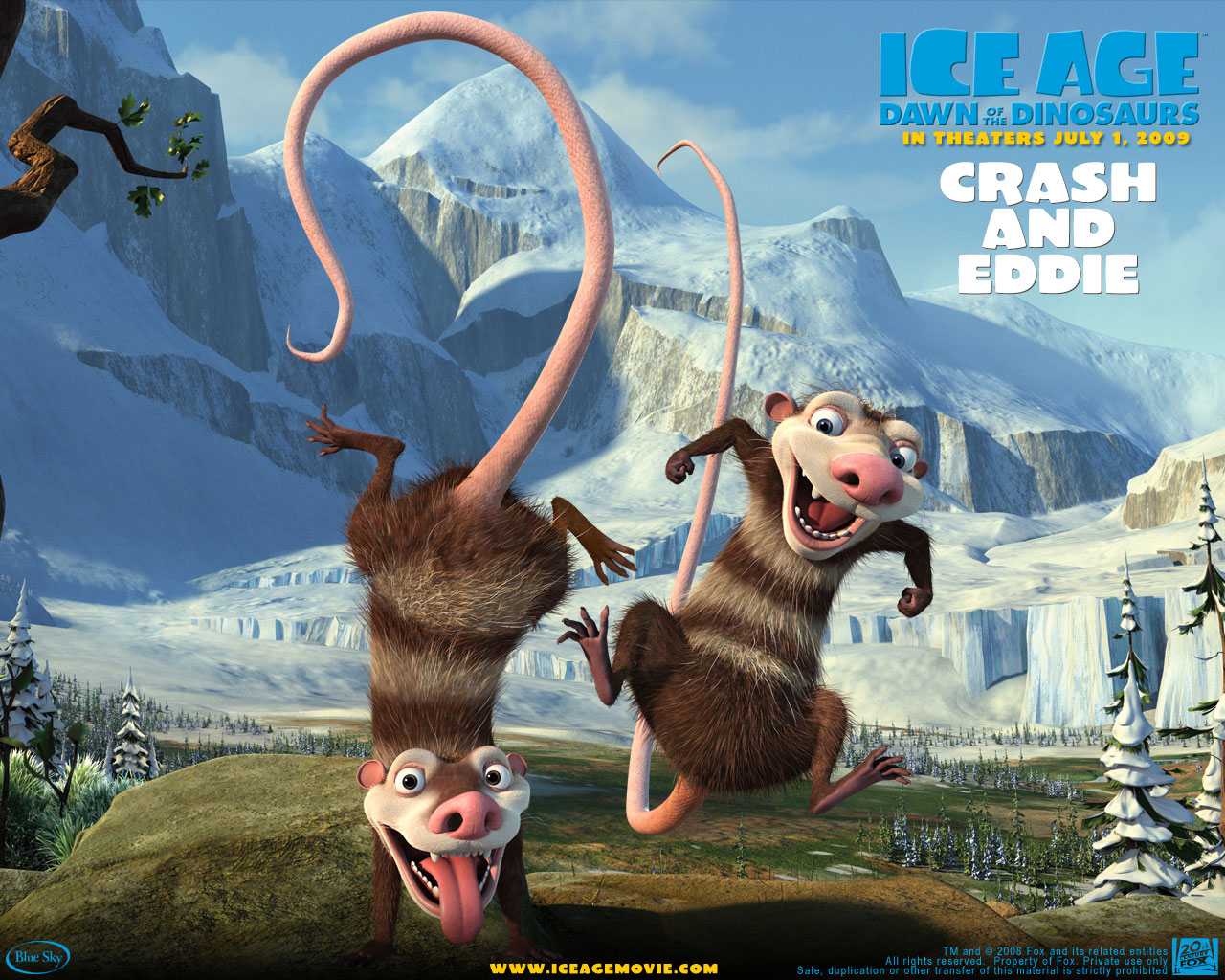 Wallpapers Cartoons Ice Age 3 