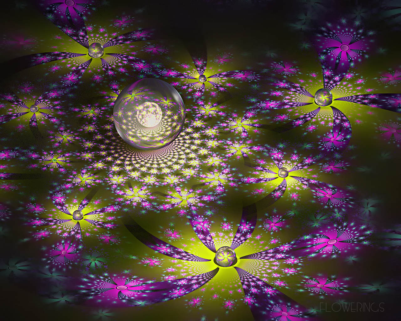 Wallpapers Digital Art Fractals, Kaleidoscope 