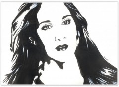 Fonds d'cran Art - Peinture Celine Dion