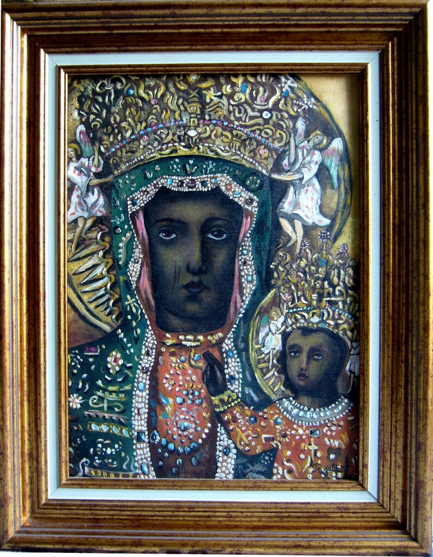 Fonds d'cran Art - Peinture Surralisme - Symbolisme - Onirisme La vierge noire