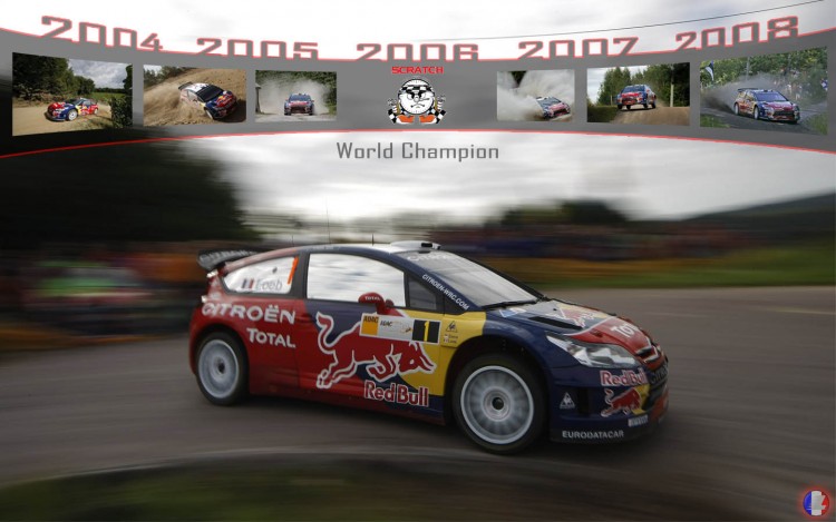 Fonds d'cran Sports - Loisirs Rallye Sebastien Loeb et Daniel Elena