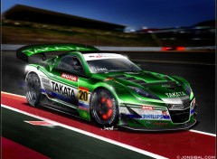 Wallpapers Digital Art Super GT NSX Racecar