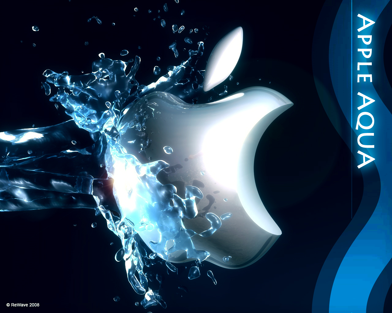 Fonds d'cran Informatique Apple Apple AQUA