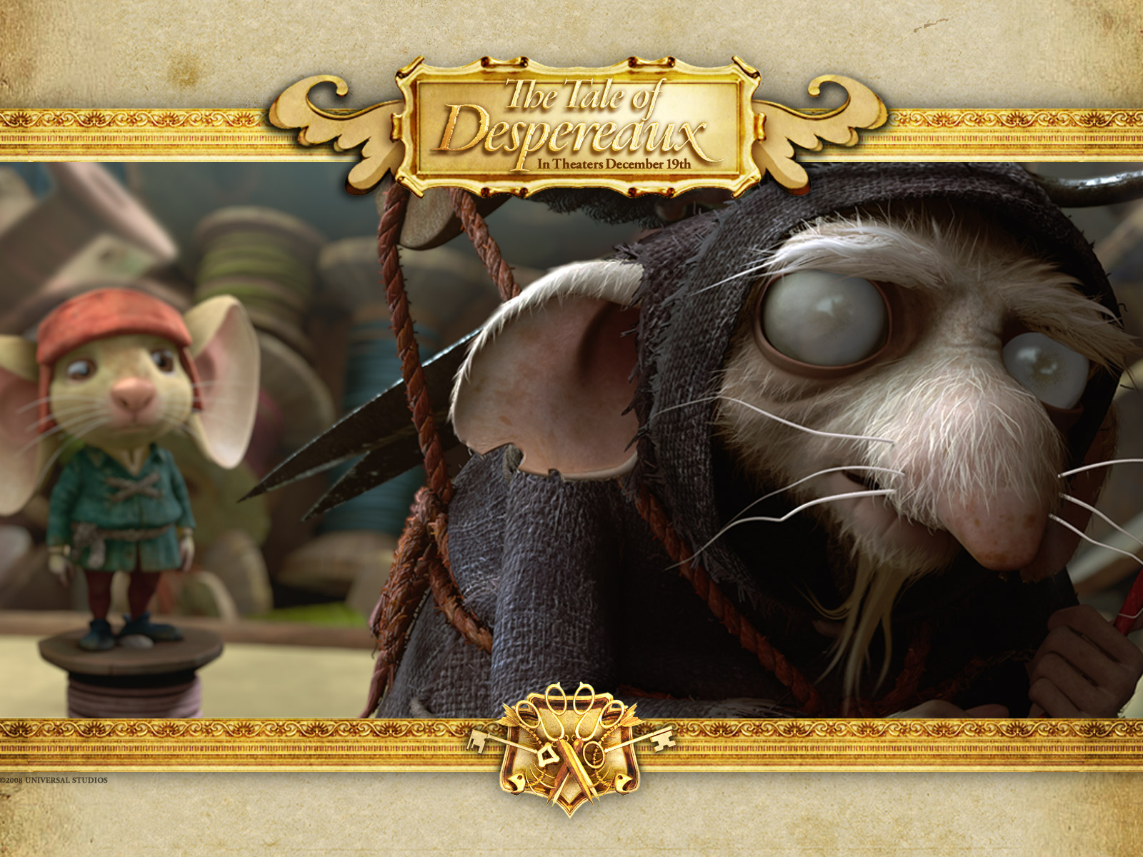 Wallpapers Cartoons The Tale of Despereaux 